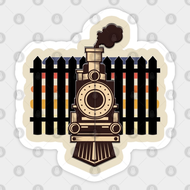 Canadian Pacific Railway - Vintage Travel Sticker by TeeText